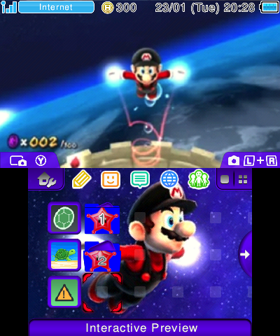 Mario Galaxy - Flying Mario