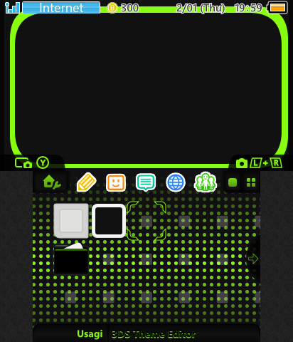black and green UPDATED THEME