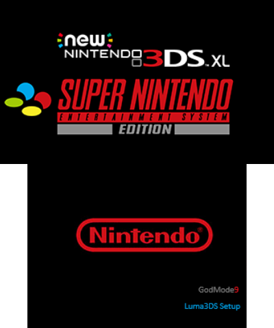 New 3DS XL SNES Edition-Luma