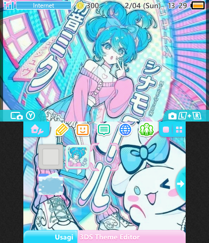 Cinnamoroll + Miku