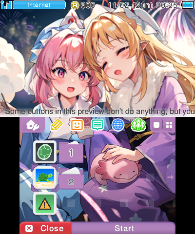 Touhou Yukari x Yuyuko Theme