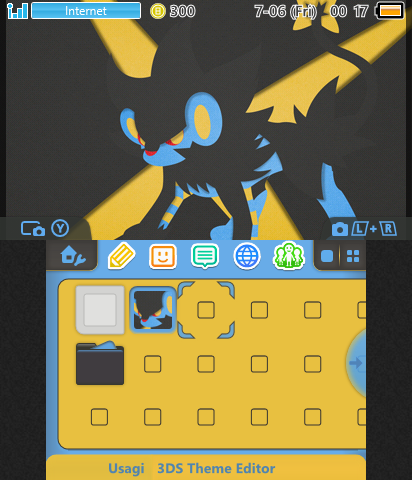 Luxray Minimalist theme