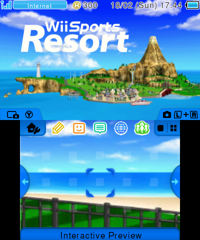 Wii Sports Resort Theme