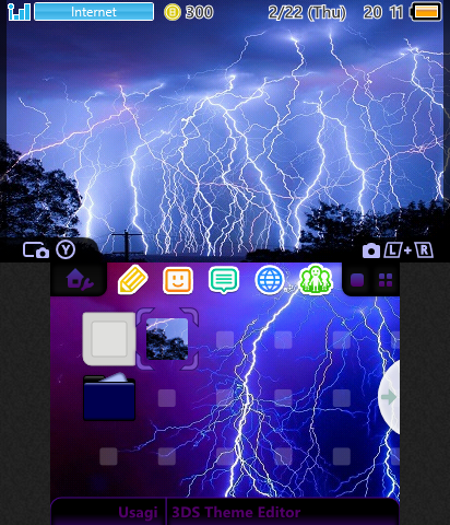 4K Lightning Theme