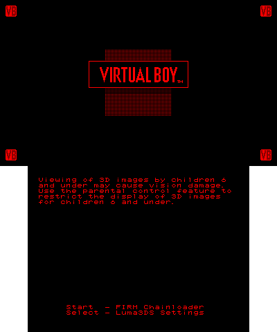 Virtual Boy (Custom Message)