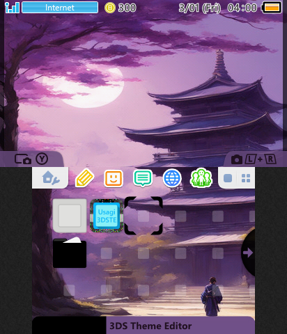 purple japanese theme