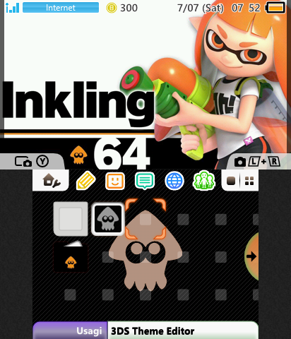 Smash Bros Ultimate - Inkling