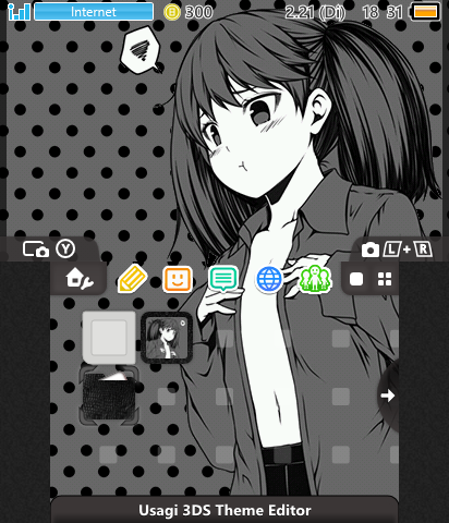 Advanced Manga Polka Dot Theme