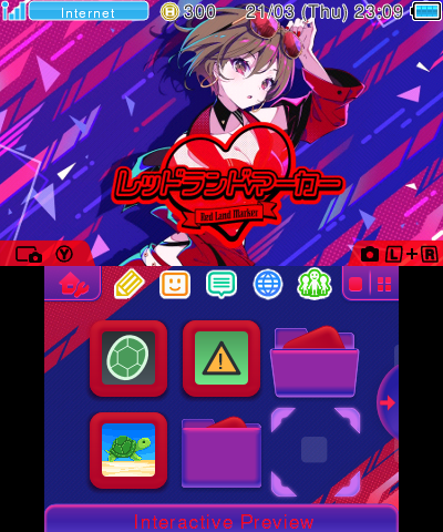 Red Land Marker - Twinfield