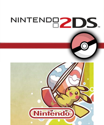 Surfing Pikachu 2DS logo