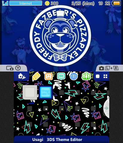 security breach - blue themed