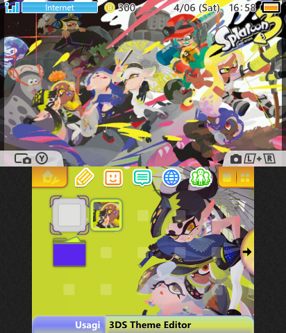 Splatoon 3 space theme