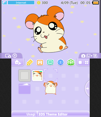 Hamtaro lavender