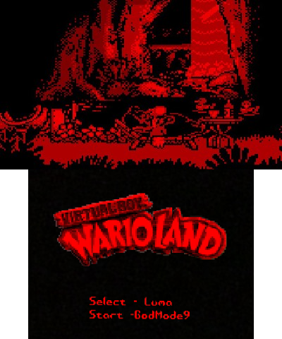 Virtual Boy Sleepy Wario Splash