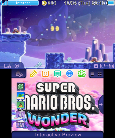 Super Mario Bros. Wonder Snow