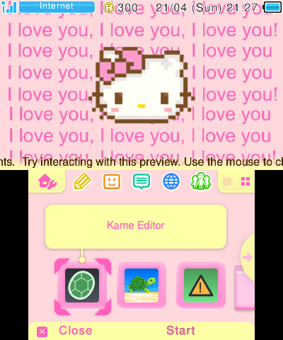 I love you, Hello Kitty!