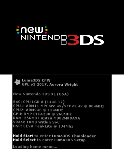 New Nintendo 3DS Luma Bios