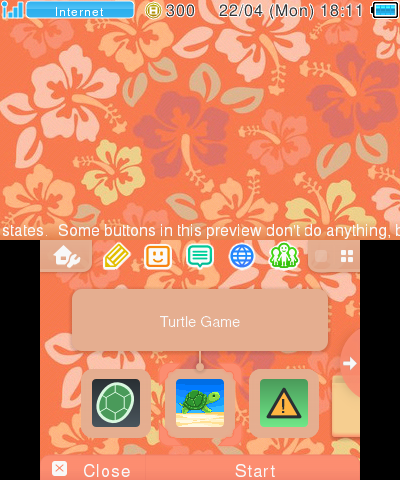 Light Orange Hibiscus Theme