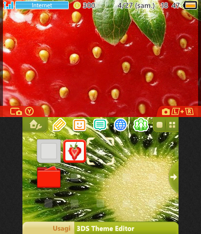 cute fruit theme