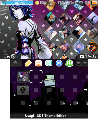 Kindgom Hearts 2.8 Aqua Theme