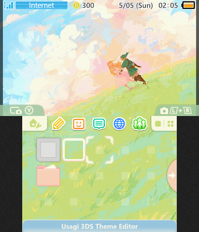 Zelda + Link Flower Field