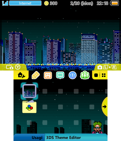 SimCity Title Screen (No Logo)