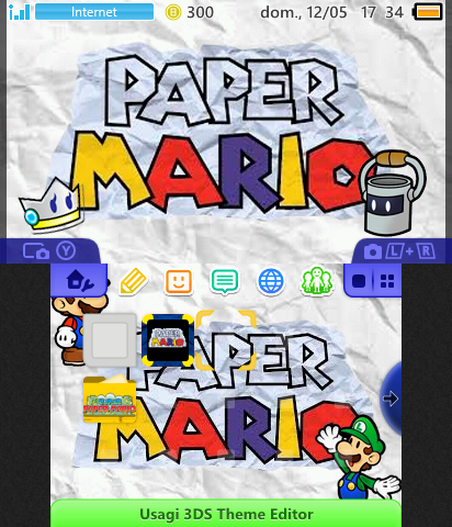 Paper mario 3ds/wii u