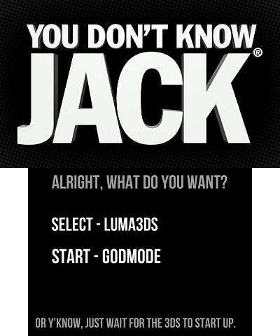 YOU DON'T KNOW JACK