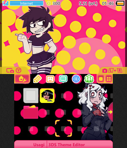 Flashy Tomboy theme