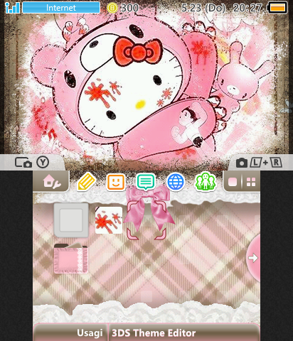 Gloomy bear x Hello Kitty