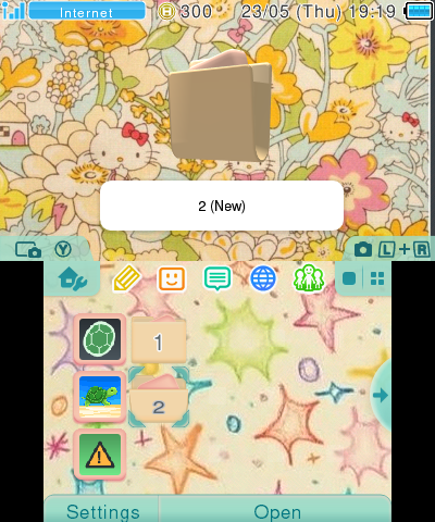 cream colored hello kitty theme