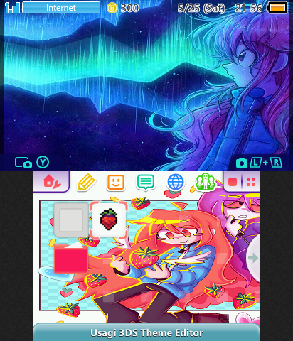 celeste theme, aurora