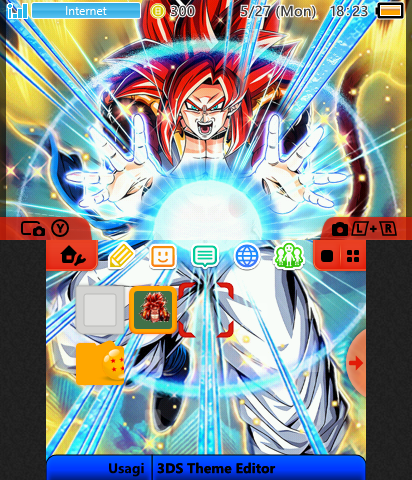 LR SSJ4 Gogeta v2