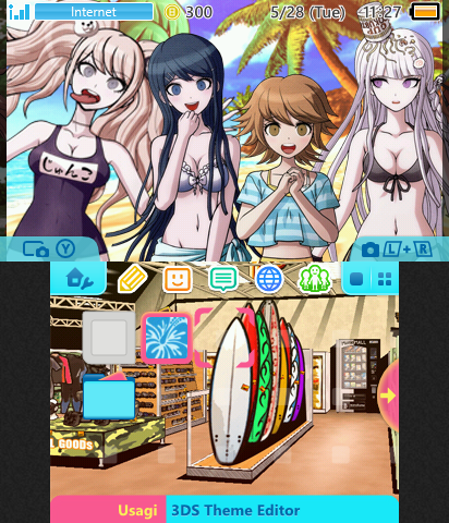 DRTHH Girls Swimsuit Theme