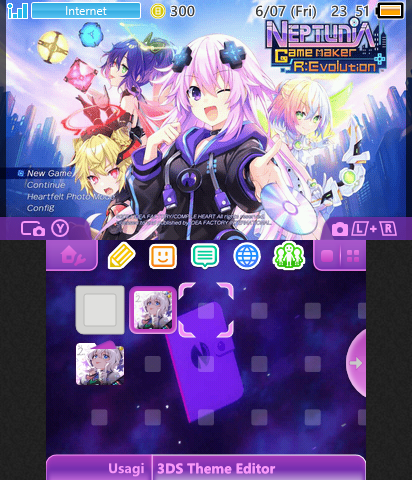 Neptunia R:Evolution Theme