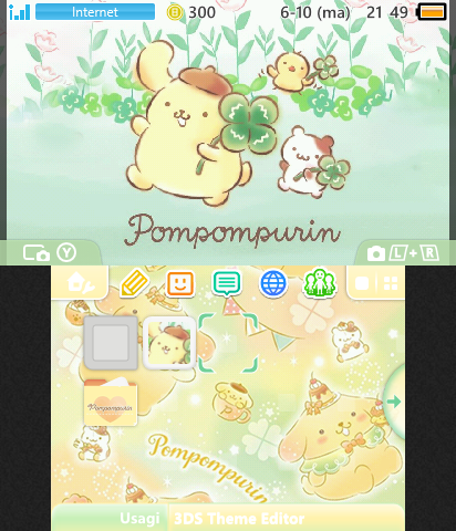 Pompompurin Clover