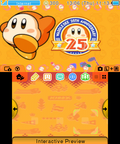 Waddle Dee Anniversary Theme