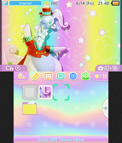 Goodra Rainbow Theme