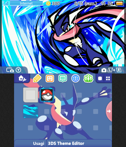 Greninja theme