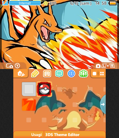 Charizard theme