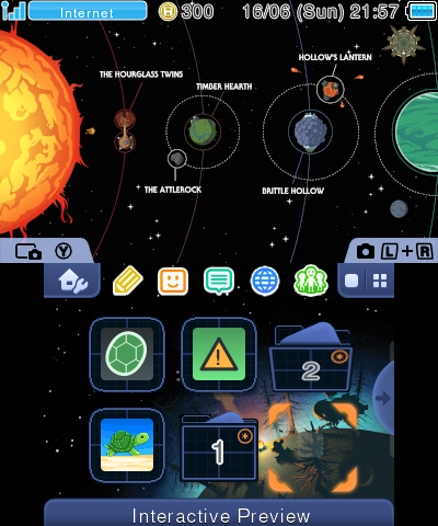 Outer Wilds - Planetary Chart