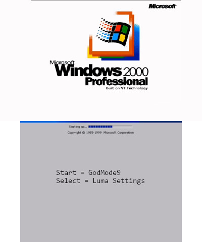 Windows 2000 Boot Screen