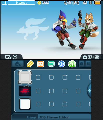 Starfox Smash Bros. Blue Theme