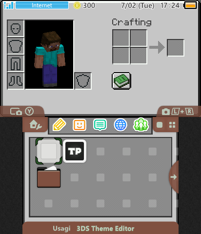 Minecraft Inventory Theme