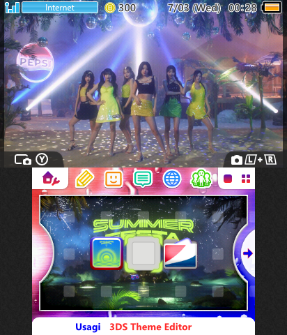IVE SUMMER FESTA theme Pepsi ver