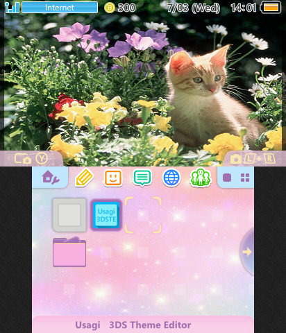 cute kitty theme