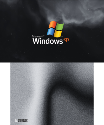 Windows XP Boot - Monochrome