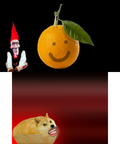 Orange dog