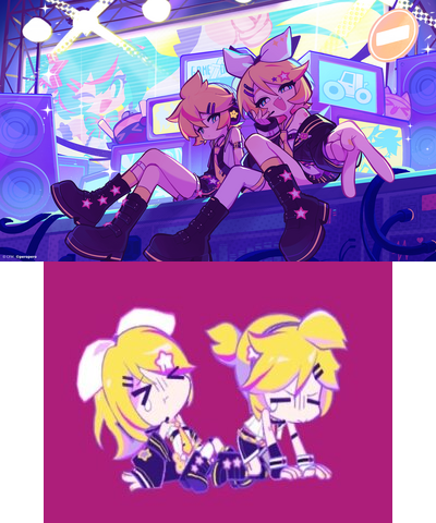 Rin & Len x Muse dash Collab