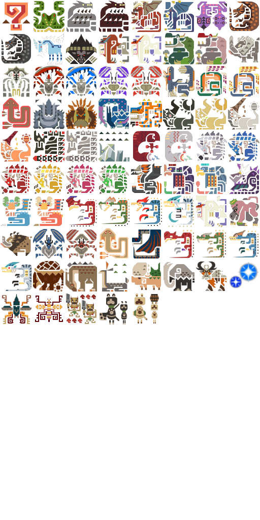 MHFU - Monster Icons